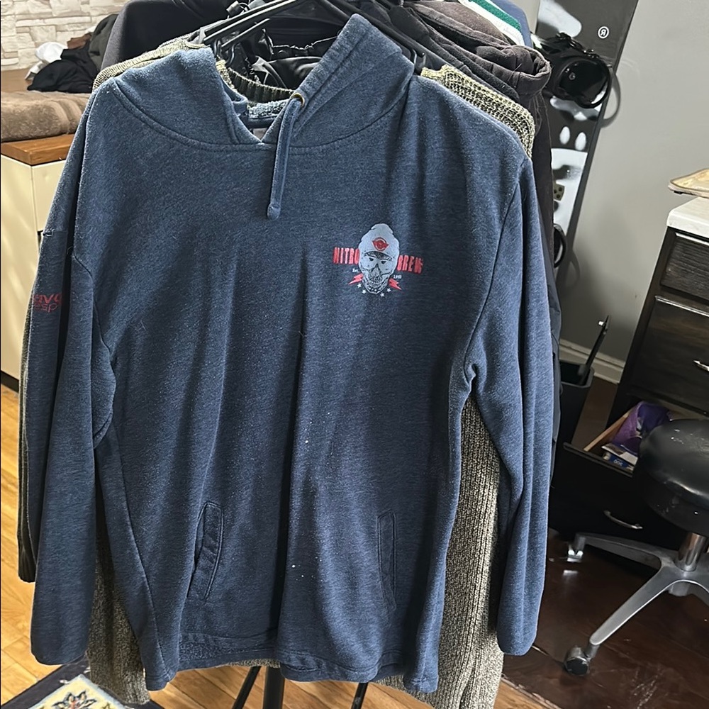 Men's Blue Hoodie